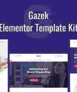 Gazek GPL Agency Portfolio Elementor Template Kit