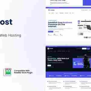 GoHost Theme GPL Reseller Web Hosting WordPress Theme