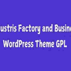 Industris Factory and Business WordPress Theme GPL