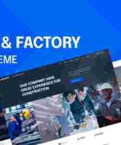 Makaffo Theme GPL Industry & Factory WordPress Theme
