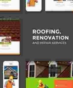 Roofing Theme GPL v3.6 – Renovation & Repair Service WordPress Theme