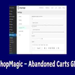 ShopMagic Abandoned Carts GPL