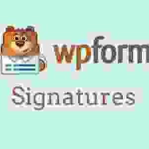 Wordpress Forms Signature Addon GPL Plugin