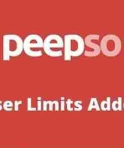 Wordpress PeepSo User Limits Addon GPL