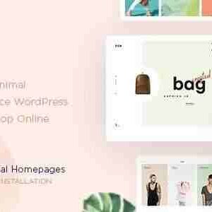 Zoa Theme GPL Minimalist Elementor WooCommerce Theme