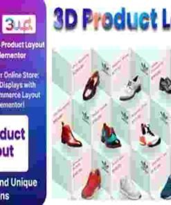 BWD 3D WooCommerce Product Layout GPL Addon For Elementor