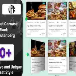 BWD Post Carousel Block For Gutenberg GPL