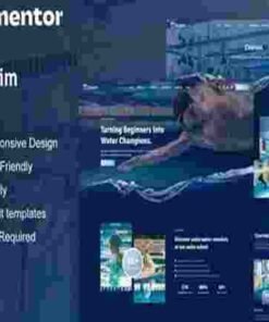 Basvim Template Kit GPL Swimming Courses & Training