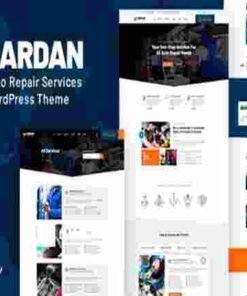 Cardan Theme GPL Auto Repair WordPress Theme