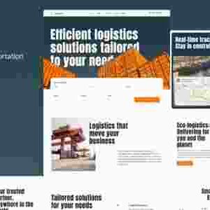 CargoLog Template Kit GPL Logistic Cargo & Transportation
