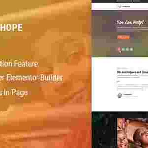 Charihope Theme GPL Charity and Donation WordPress Theme
