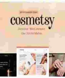 Cosmetsy Theme GPL Beauty Cosmetics Shop Theme