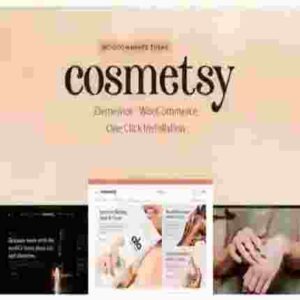 Cosmetsy Theme GPL Beauty Cosmetics Shop Theme