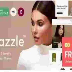 Dazzle Theme GPL Fashion & Jewelry WordPress Theme