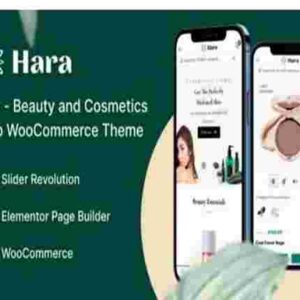 Hara Theme GPL Beauty and Cosmetics Shop WooCommerce Theme