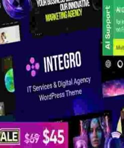Integro Theme GPL IT Services & Digital Agency WordPress Theme