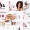 Iva Theme GPL Beauty Cosmetics Shop WordPress Theme