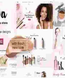 Iva Theme GPL Beauty Cosmetics Shop WordPress Theme