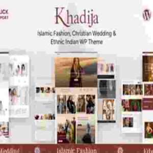 Khadija Theme GPL Fashion WooCommerce Theme