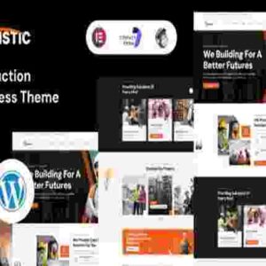 Konstic Theme GPL Construction WordPress Theme