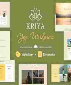 Kriya Theme GPL Yoga WordPress Theme