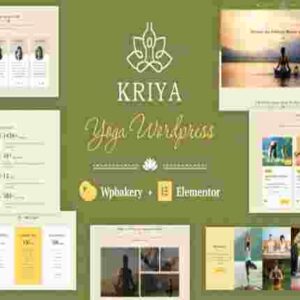 Kriya Theme GPL Yoga WordPress Theme