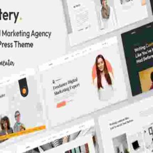 Lettery Theme GPL Elementor Portfolio Agency Theme