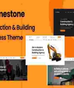 Limestone Theme GPL Construction Building WordPress Theme