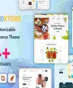 MedXtore Theme GPL Pharmacy, Medical & Beauty Elementor WooCommerce Theme
