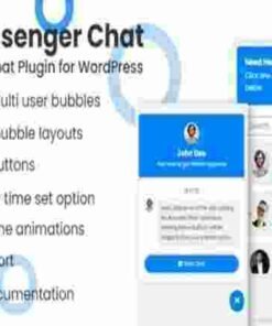 Messenger Chat Support WordPress Plugin GPL