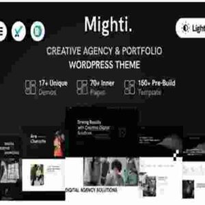Mighti Theme GPL Creative Agency & Portfolio WordPress Theme