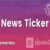 News Ticker For Elementor GPL