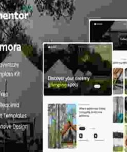 Nomora Template Kit GPL Glamping & Adventure Elementor Template Kit