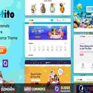 Petito Theme GPL Animals and Pets Store WooCommerce Theme