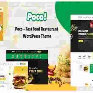 Poco Theme GPL Fast Food Restaurant WordPress Theme