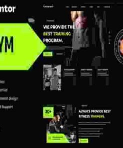 Pragym Template Kit GPL Personal Trainers & Fitness Elementor Template Kit