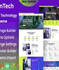 Quantech Theme GPL IT Solutions & Technology WordPress Theme