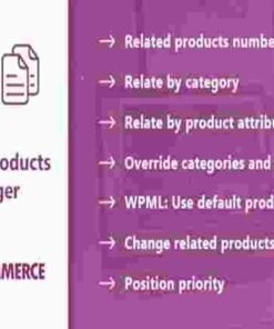 Related Products Manager GPL WooCommerce Pro