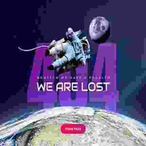 Slider Revolution 404 Page GPL