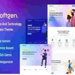Softgen Theme GPL Software & Technology WordPress Theme