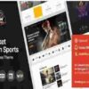 Spin Theme GPL Cricket Team Sports WordPress Theme + AI