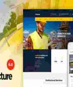 Structure Theme GPL Construction Industrial Factory WordPress Theme