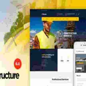 Structure Theme GPL Construction Industrial Factory WordPress Theme