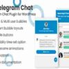 Telegram Chat Support Pro WordPress Plugin GPL 1.0.4 1 Telegram Chat Support Pro WordPress Plugin GPL