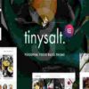 TinySalt Theme GPL Personal Food Blog WordPress Theme