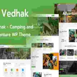 Vedhak Theme GPL Camping and Adventure WordPress Theme