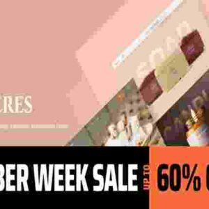 Veres Theme GPL Handmade Soap & Candles Shop