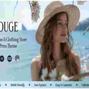Vouge Theme GPL Fashion Clothing WordPress Theme