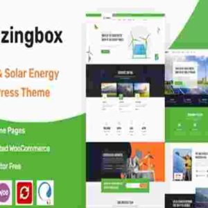 Zingbox Theme GPL Wind & Solar Energy WordPress Theme