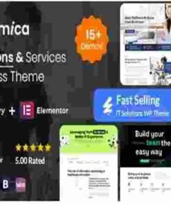 Anomica Theme GPL IT Solutions and Services WordPress Theme + RTL